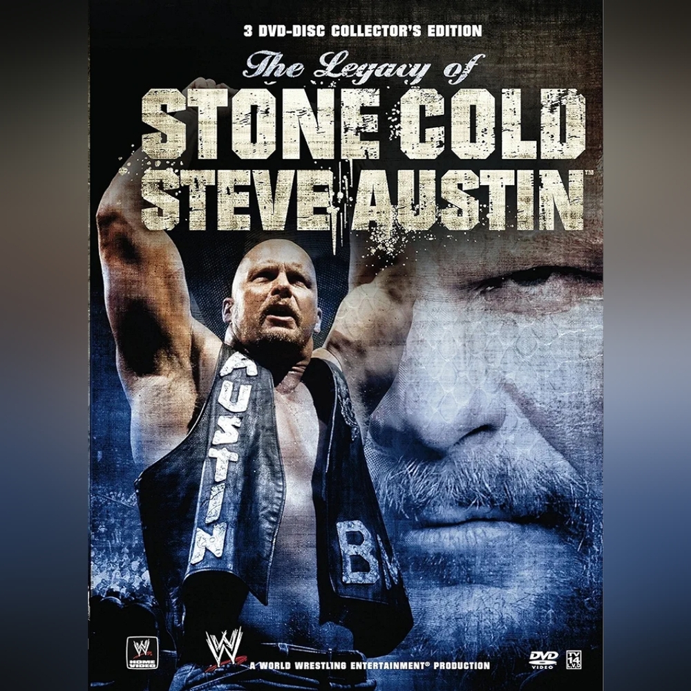 WWE The Legacy of Stone Cold Steve Austin 3 Discs DVD Set WWE WWF